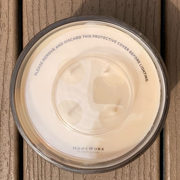 🆕HARRY SLATKIN HOMEWORX APPLE CIDER FROSTING 4 WICK 18oz CANDLE —NWT! - Picture 3 of 5